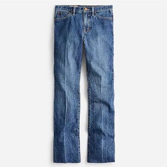 J Crew BF569 Kamari Wash Hi-Rise Full-Length Demi Bootcut Jeans Womens 30 NWT - Picture 16 of 16